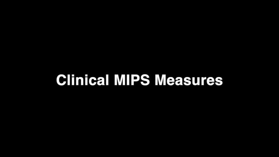 MIPS Clinical Measures (2025)
