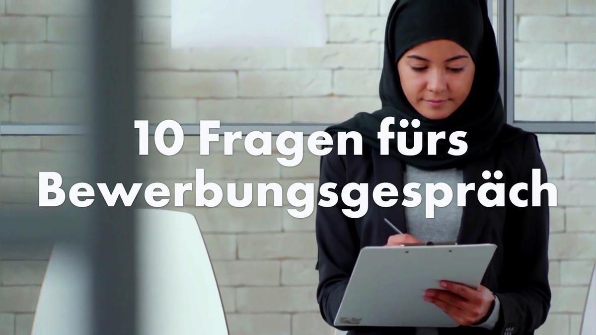 10 Fragen fürs Bewerbungsgespräch