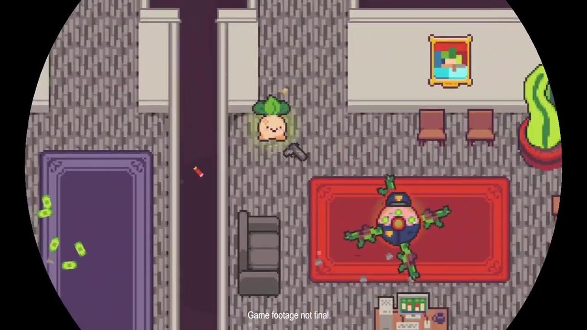 Turnip Boy Robs a Bank Combat Trailer