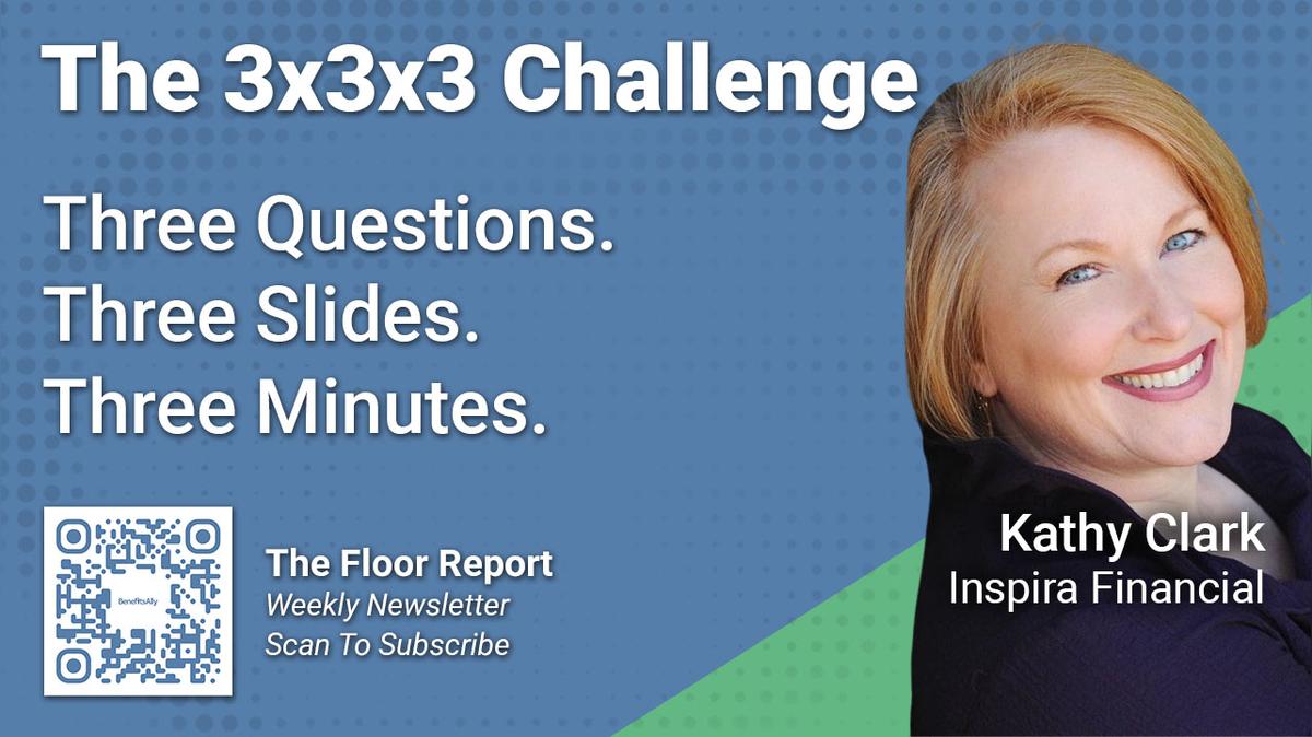 Inspira Financial - 3x3x3 Challenge With Kathy Clark