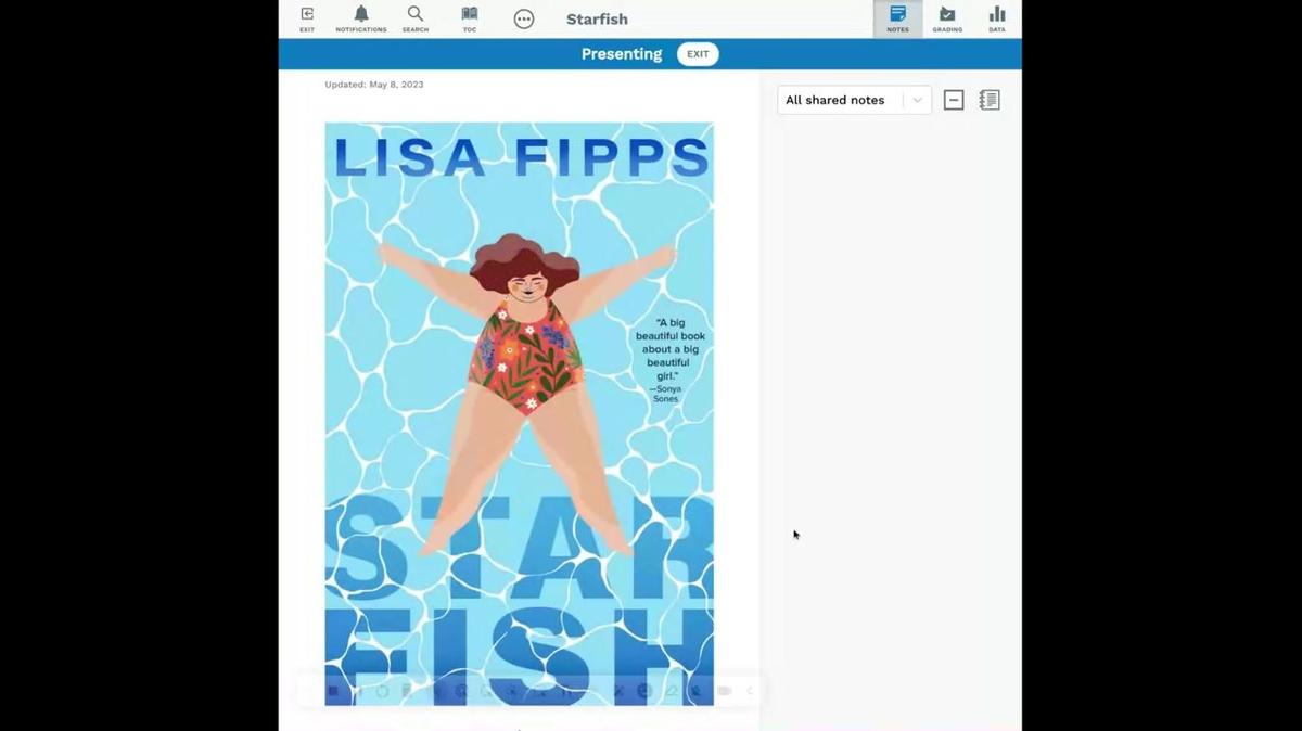 Star Fish Novel in Verse explanation