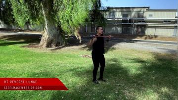 Horizontal Top Reverse Lunge