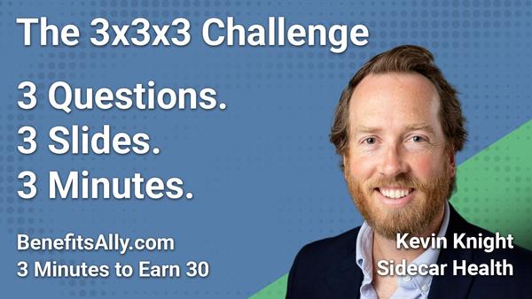 Sidecar Health - 3x3x3 Challenge with Kevin Knight
