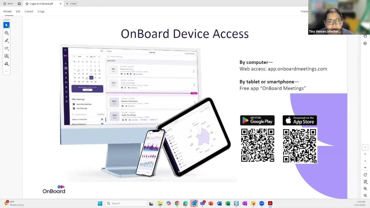 OnBoard Training Video