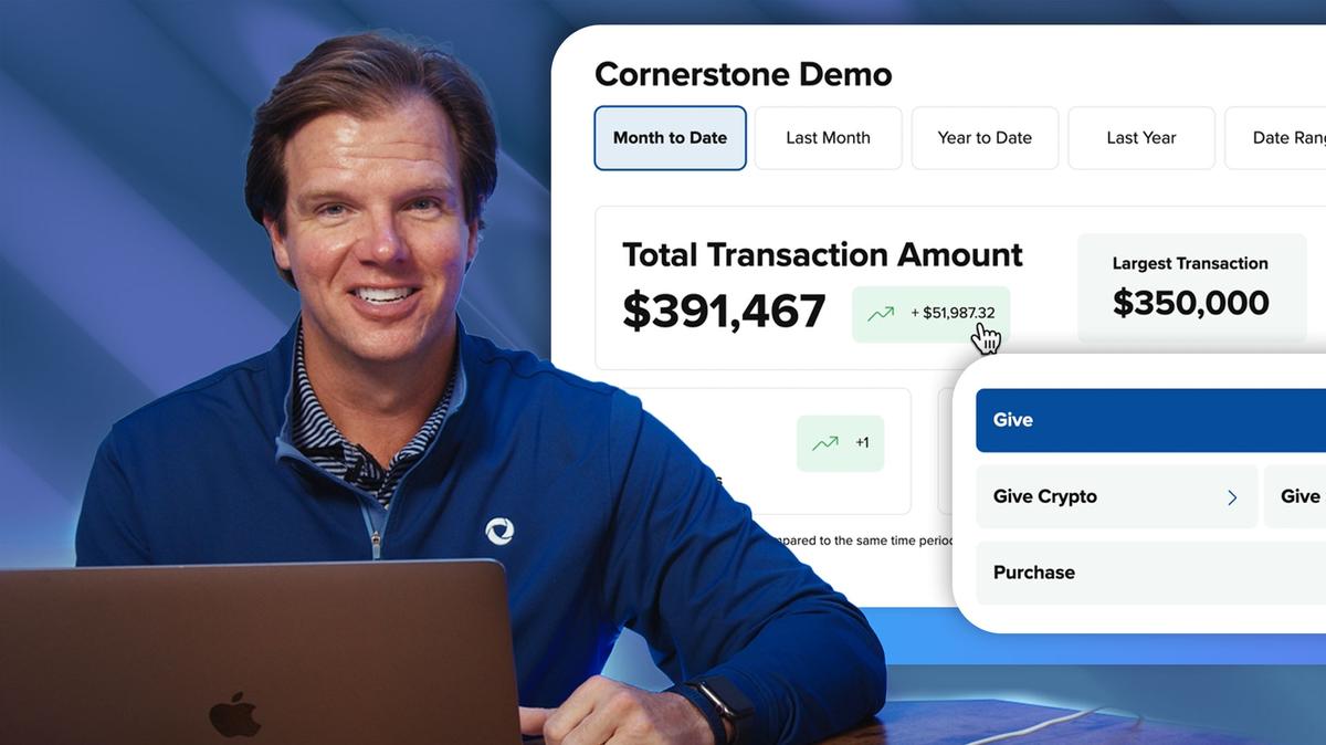 SecureGive Software Demo | Drew at SecureGive