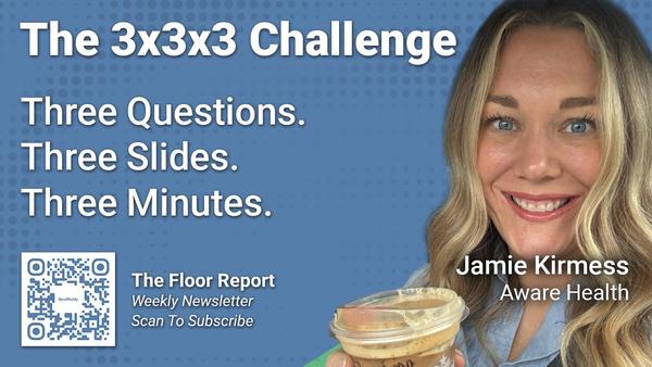 Aware Health - 3x3x3 Challenge With Jamie Kirmess
