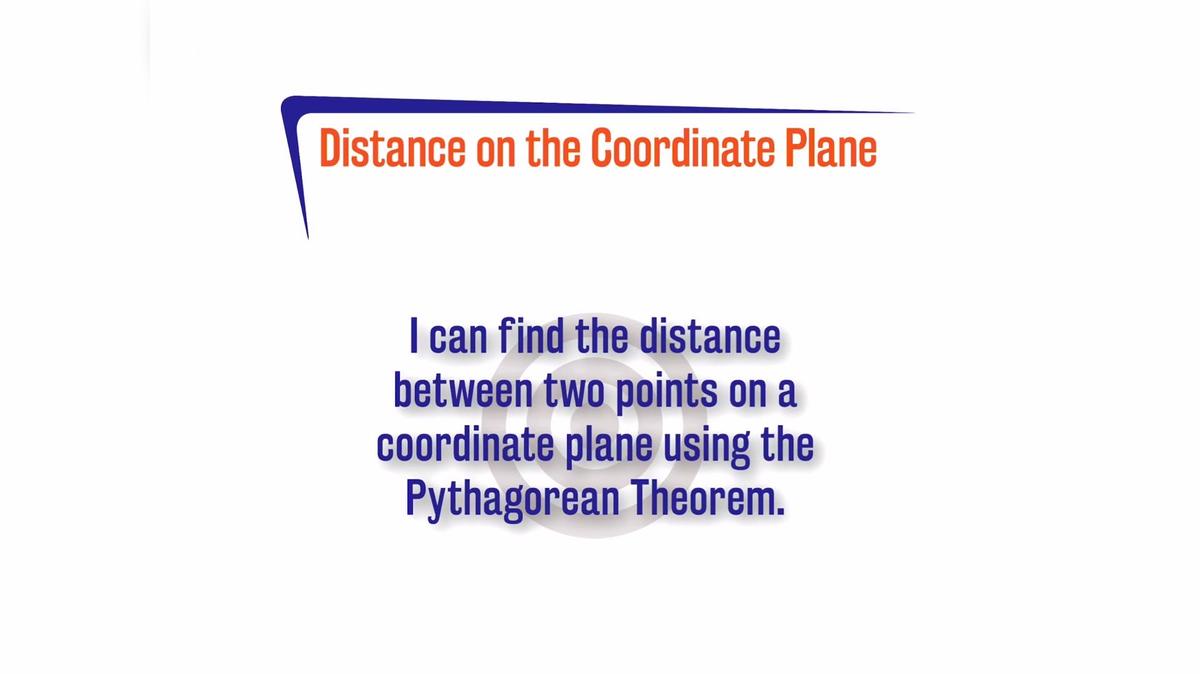 FL27 3.3.3 Distance on the Coordinate Plane