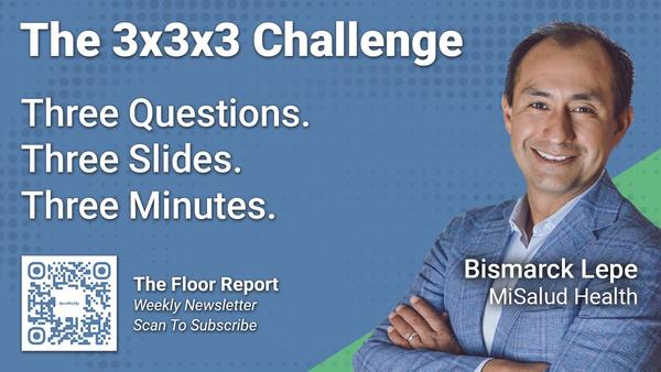MiSalud Health - 3x3x3 Challenge with Bismarck Lepe