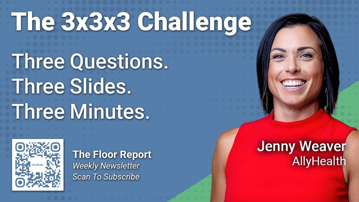 AllyHealth - 3x3x3 Challenge With Jenny Weaver