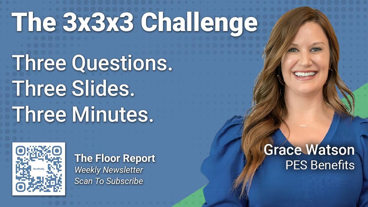PES Benefits - 3x3x3 Challenge With Grace Watson
