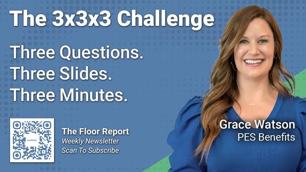PES Benefits - 3x3x3 Challenge With Grace Watson