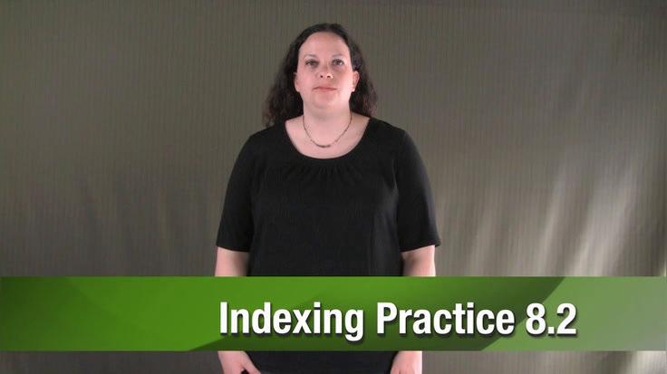 asl 1 q3 w2 quiz - Indexing Practice 8.2.mp4