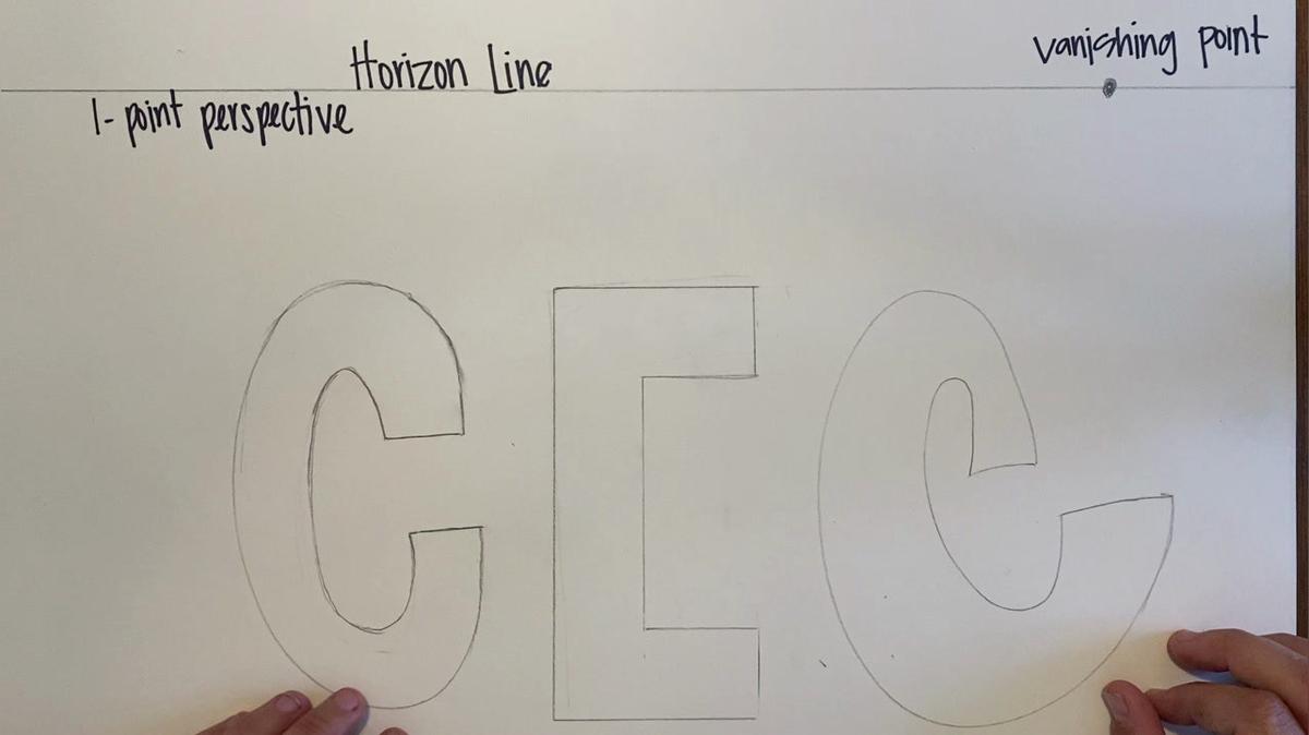 One point perspective - part 1