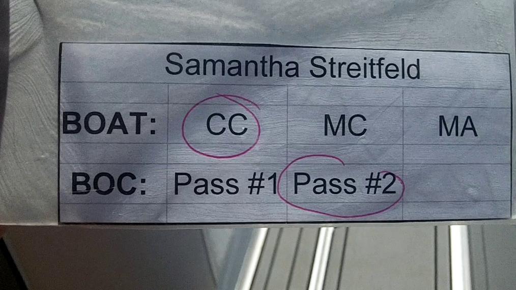 Samantha Streitfeld G5 Round 1 Pass 1