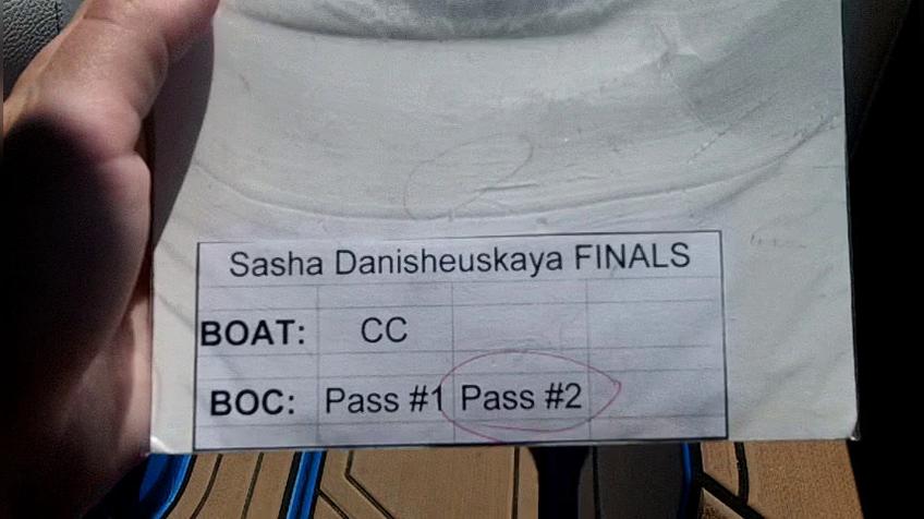 Aliaksandra Danisheuskaya OW Round 5 Pass 1