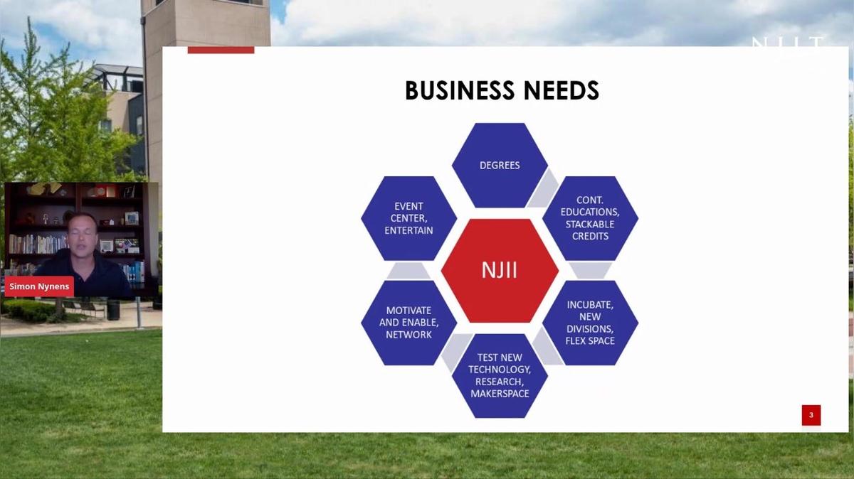 Leverage corporate partnerships with NJIT: A conversation with NJIT President Joel Bloom and NJII CEO Simon Nynens