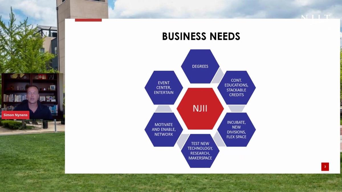 Leverage corporate partnerships with NJIT: A conversation with NJIT President Joel Bloom and NJII CEO Simon Nynens