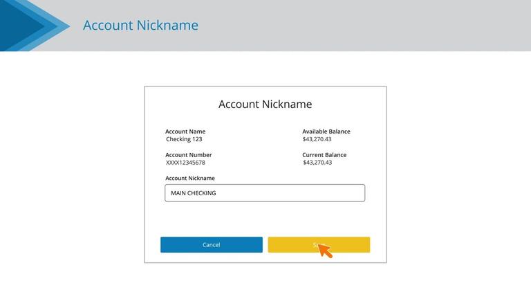 Account Nickname