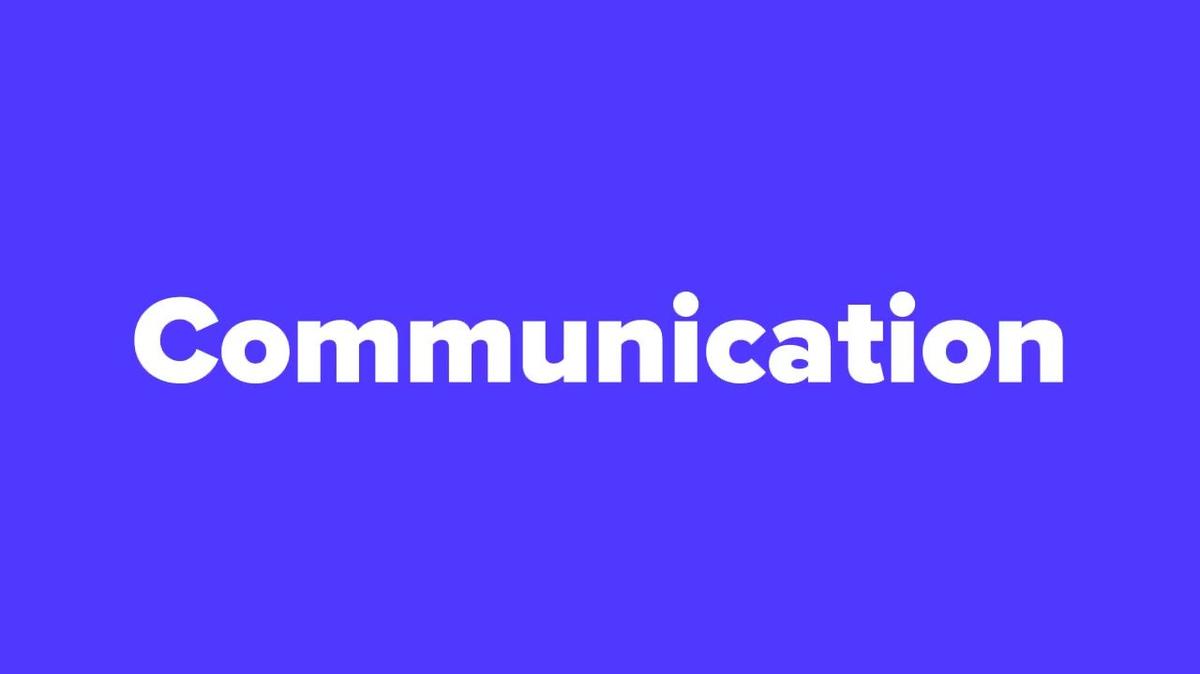 Course Orientation - Communication Tutorial Video