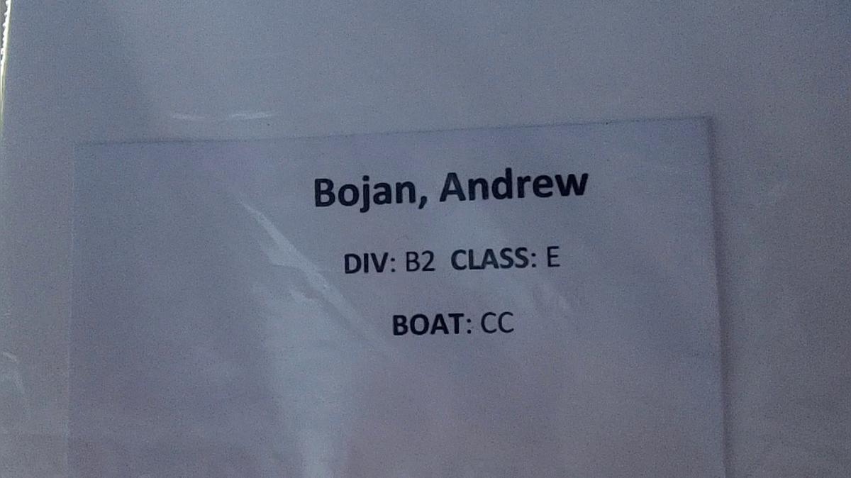 Andrew Bojan B2 Round 1 Pass 1