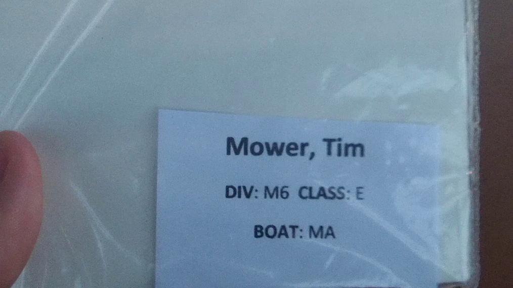Tim Mower M6 Round 1 Pass 2