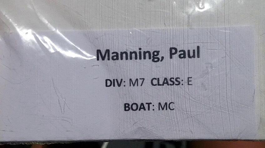Paul Manning M7 Round 1 Pass 2