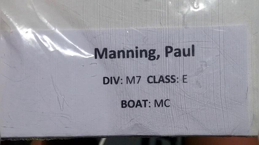 Paul Manning M7 Round 1 Pass 2