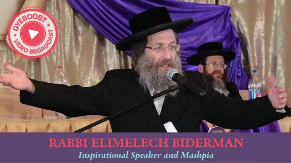 328 - Rabbi Elimelej Biderman - Tu Padre te quiere tal como eres - [Shovavim]