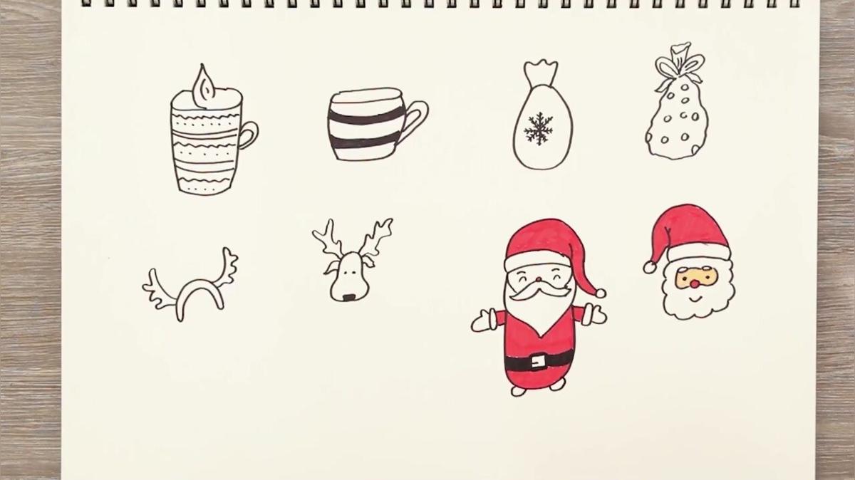 Weihnachten Doodles #4