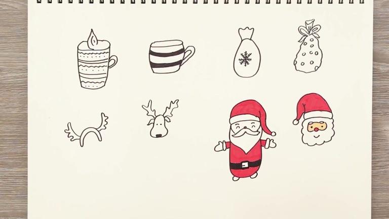 Weihnachten Doodles #4