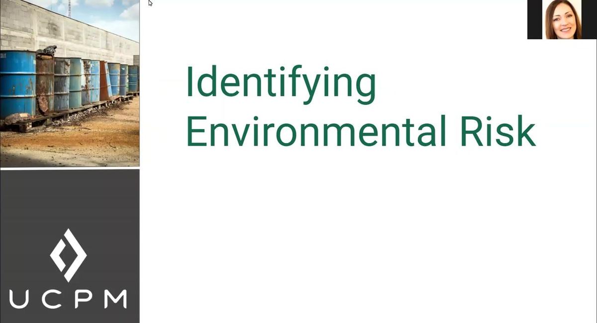 Identifying Env Risk - Contractors