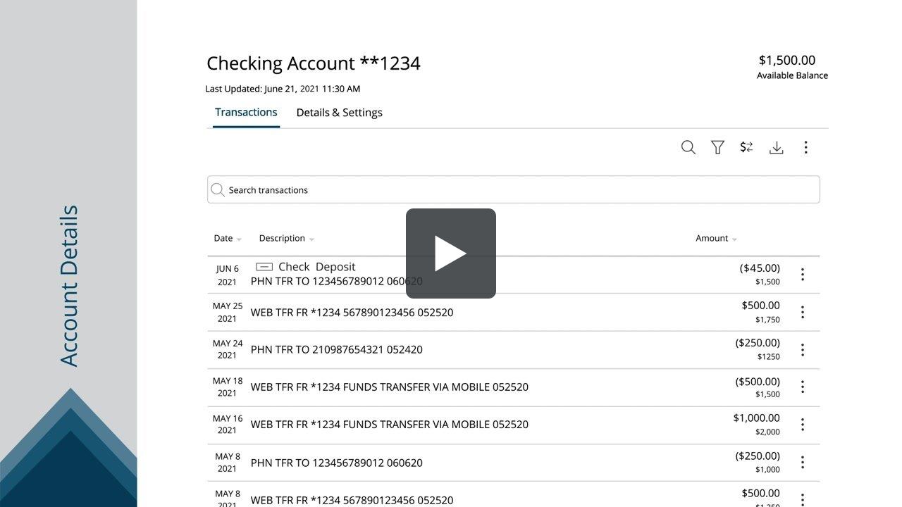 Account Details