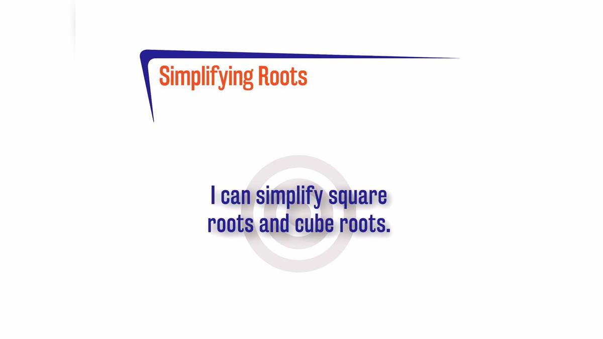 FL 2A.2.2 Simplifying Roots