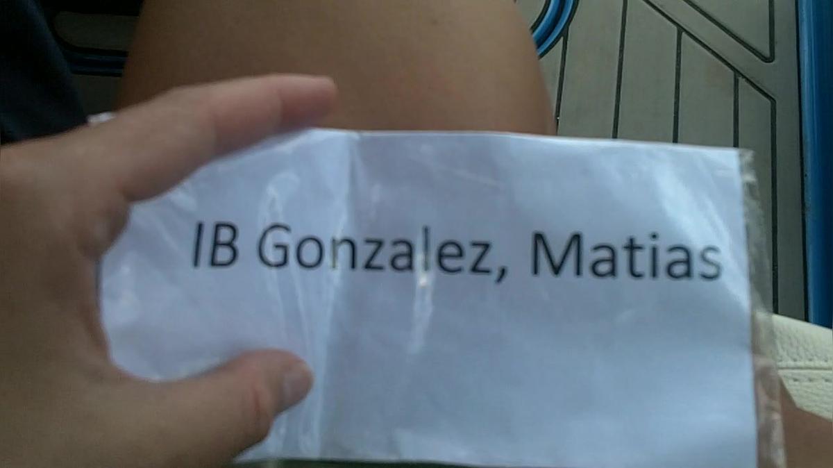 Matias Gonzalez IB Round 1 Pass 1