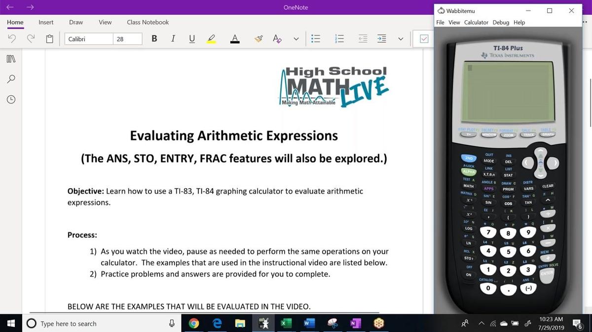 Evaluating Arithmetic Expressions.mp4
