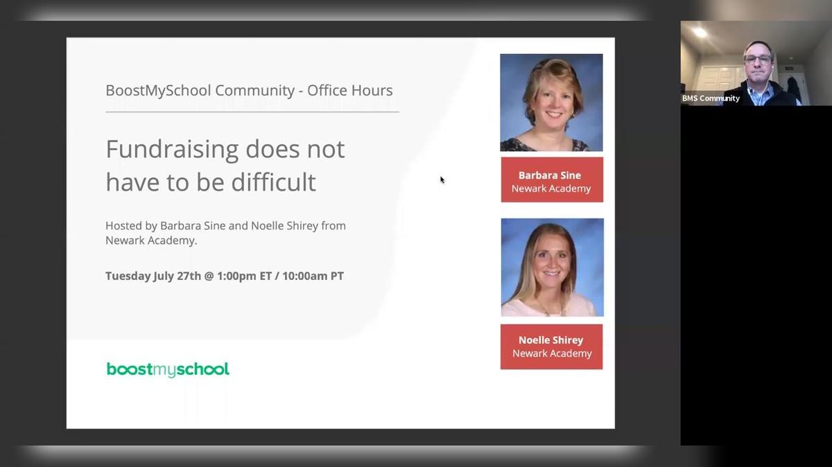 The Newark Academy - July 2021 Office Hours