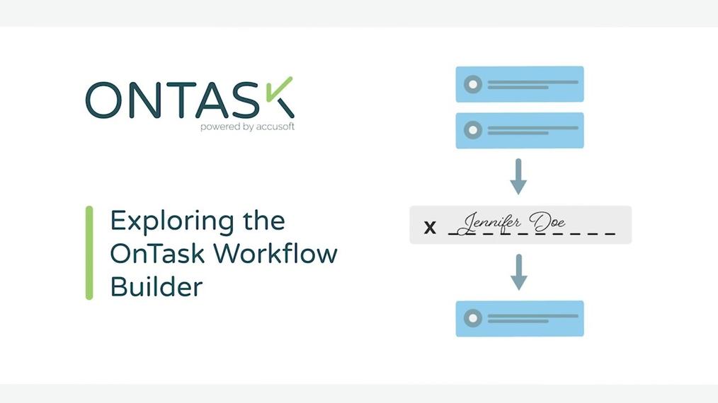Navigating the OnTask Workflow Builder | OnTask