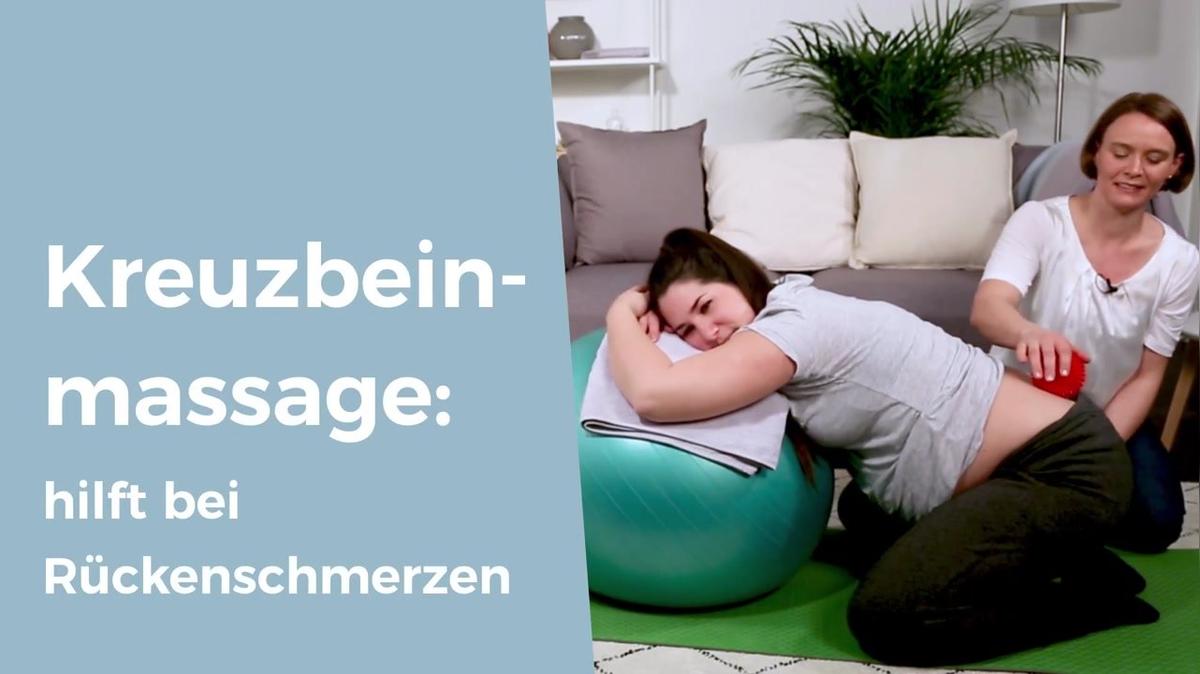 Kreuzbeinmassage bei Rückenschmerzen