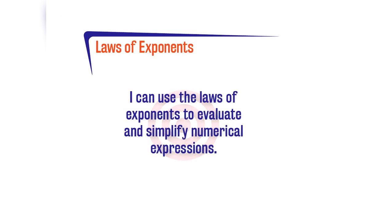 FL 2.3.4 Laws of Exponents