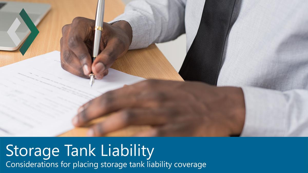 Storage Tank Liability