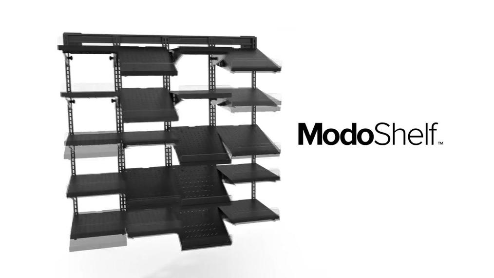 ModoShelf™ - A Clean, Safe Shelf to Display Produce