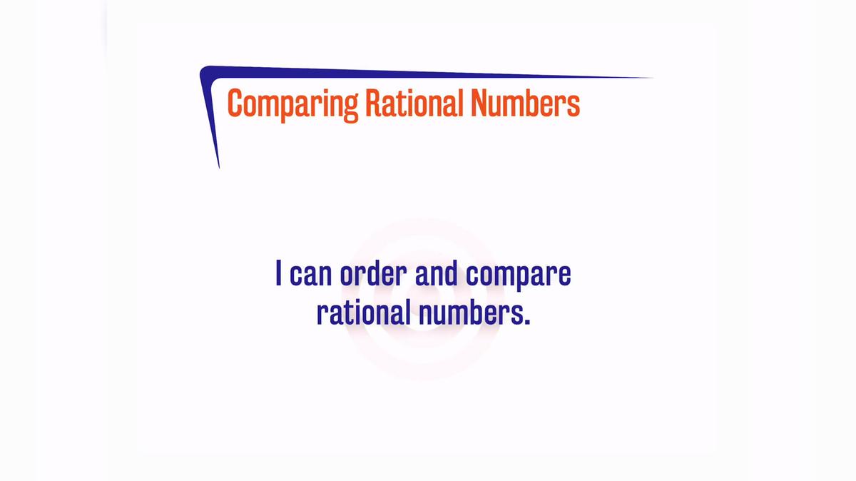 FL 1.5.2 Comparing Rational Numbers