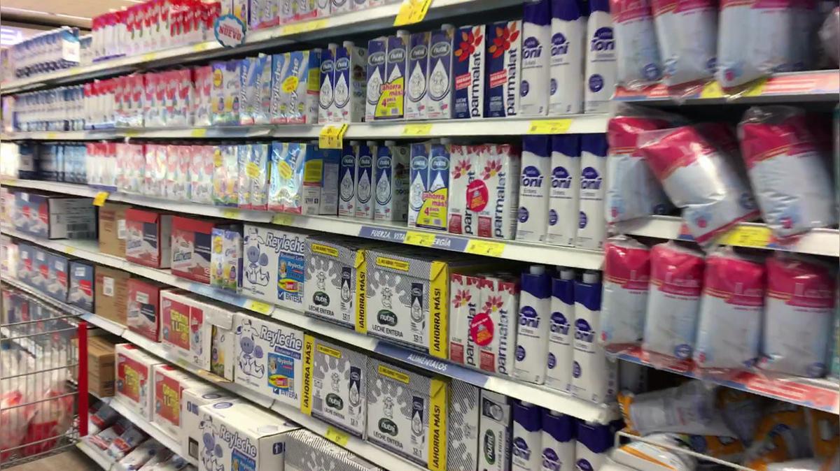 El Supermercado - Leche en cajas y fundas .MOV