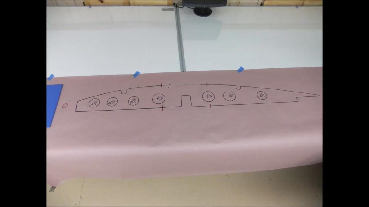 to show the tracing between 2 drawing boards, I call it the null area