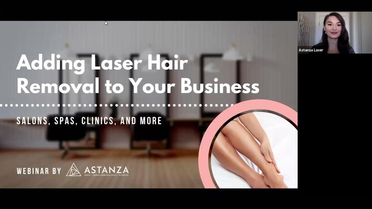 Webinar - Adding Laser Hair Removal to Your Business