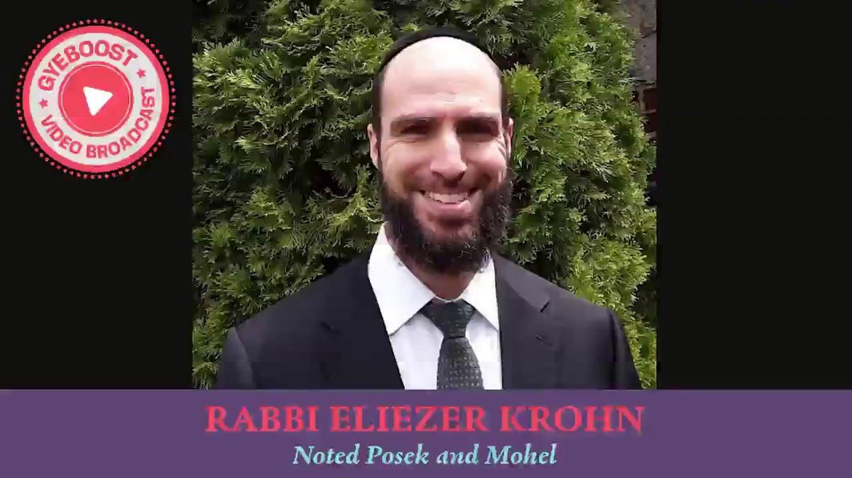 784 - Rabbi Eliezer Krohn -  Mirando la Santidad