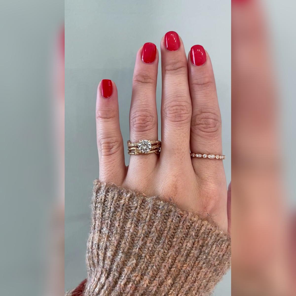 Mable Diamonds Wedding Band Pairings