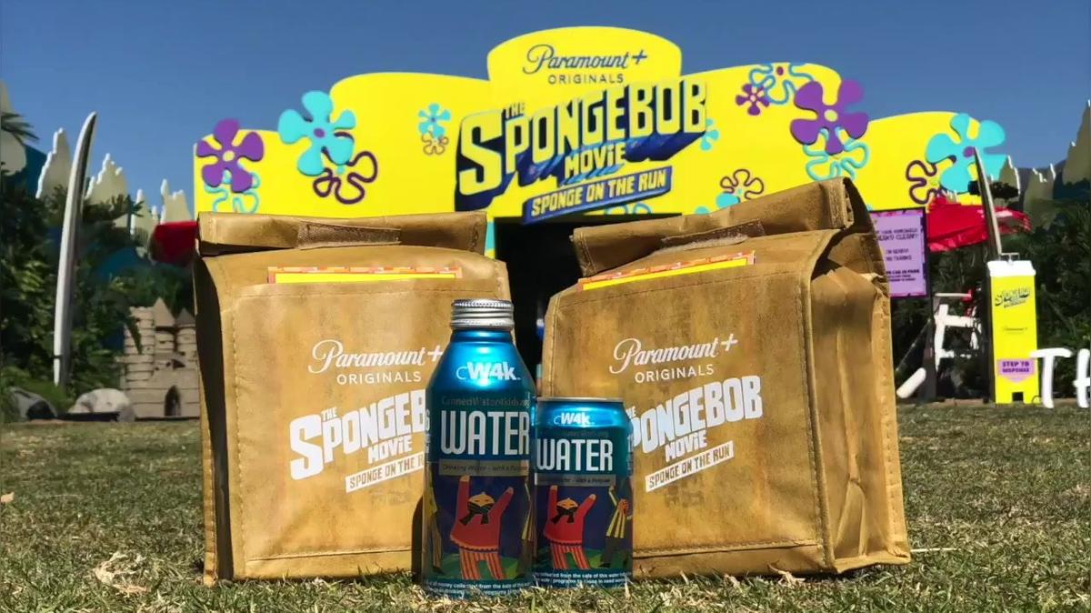 CW4K x SpongeBob Movie Drive Thru