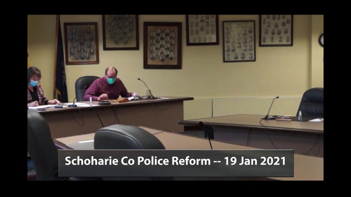Schoharie Co Police Reform -- 19 Jan 2021