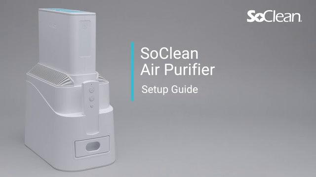 SoClean Air Purifier Setup